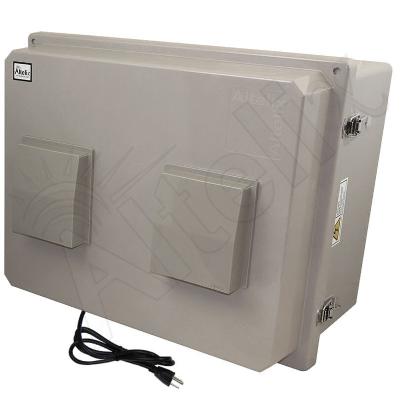 Altelix 16x20x12 Fiberglass Weatherproof NEMA Enclosure with Rack Mount Frame - Image 2