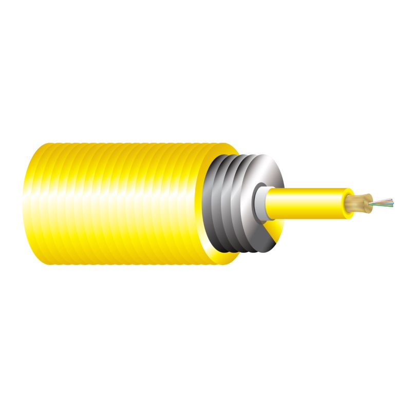 Cleerline SSF 9/125 Single Mode Aluminum Interlocking Armored Cable ...