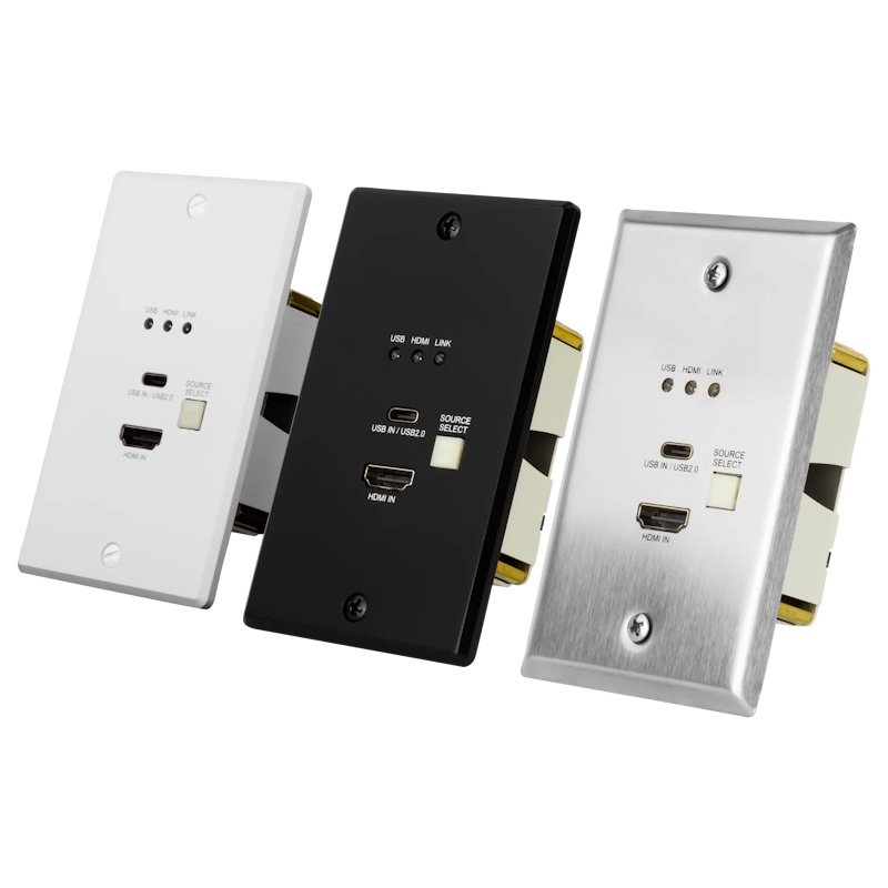AVPro Edge ConferX Low-Profile HDMI/USB-C Wall Plate Transmitter via HDBaseT - Image 6