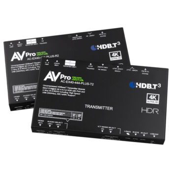 AVPro Edge AC-EX40-444-PLUS-KIT - 4K60 (4:4:4) 40M 18Gbps HDBaseT Extender with USB Extension