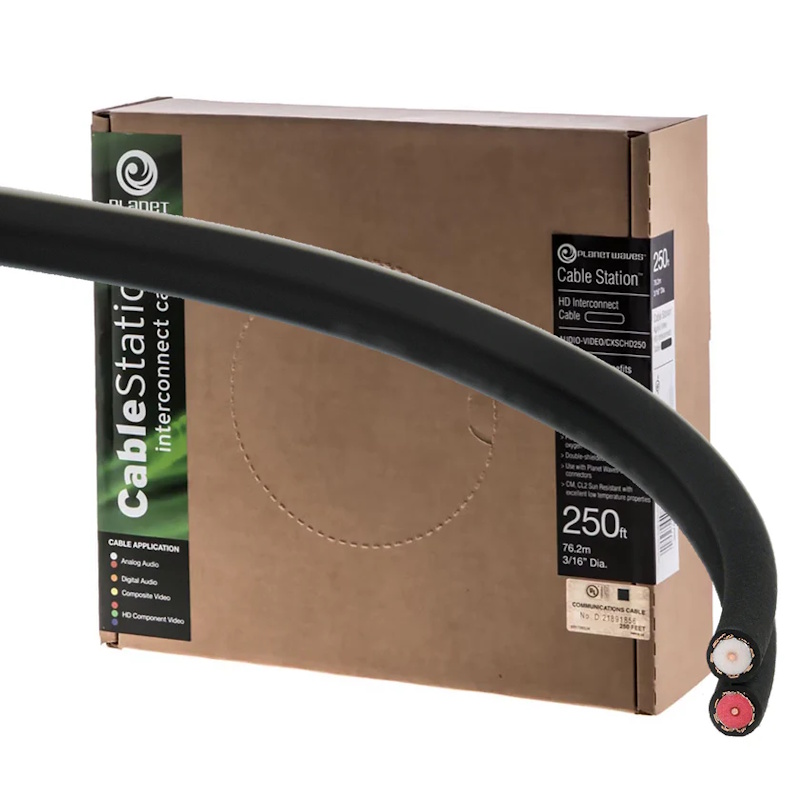 Planet Waves Dual HD Bulk Coax Finishing Wire