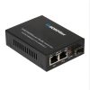 ROBOfiber FC-1002-PSE Gigabit Ethernet 2x 10/100/1000BaseTx to SFP slot fiber media converter with PoE+ 60W PSE