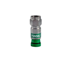 Belden FSNS6U-25 RG-6 Universal "F" Coax Compression Connector 25 Per Pack - Foto 5