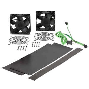 Lowell Whisper Fan-Vent Blocker Kit for LWR Rack