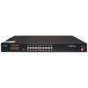 ROBOfiber GES-1602A-PSE Gigabit Ethernet 16+2 Gigabit ports high power 350W POE switch