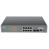 ROBOfiber GES-802M-PSE Gigabit Ethernet 8+2 Gigabit ports high power 120W POE switch