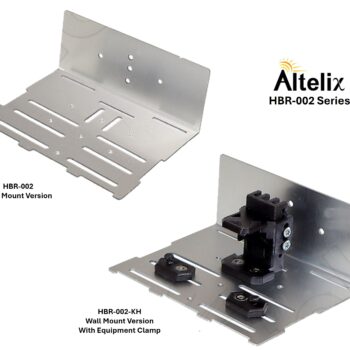Altelix 5x4 Inch Aluminum Utility Shelf for Enclosures with Equipment Mounting System