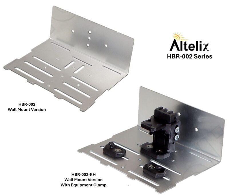 Altelix 5x4 Inch Aluminum Utility Shelf for Enclosures with Equipment Mounting System