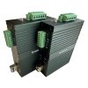 ROBOfiber HC-SERIAL-SFP - 1x RS-232 and 1x RS-485/422 industrial media converter (Set of Two - Includes SFP Modules)