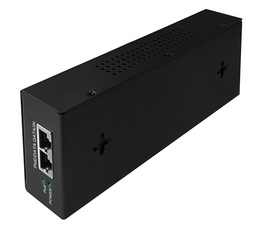 ROBOfiber INJ-10G-90R 10G/2.5G/Gigabit Ethernet High Power PoE Injector (90W) - Image 4