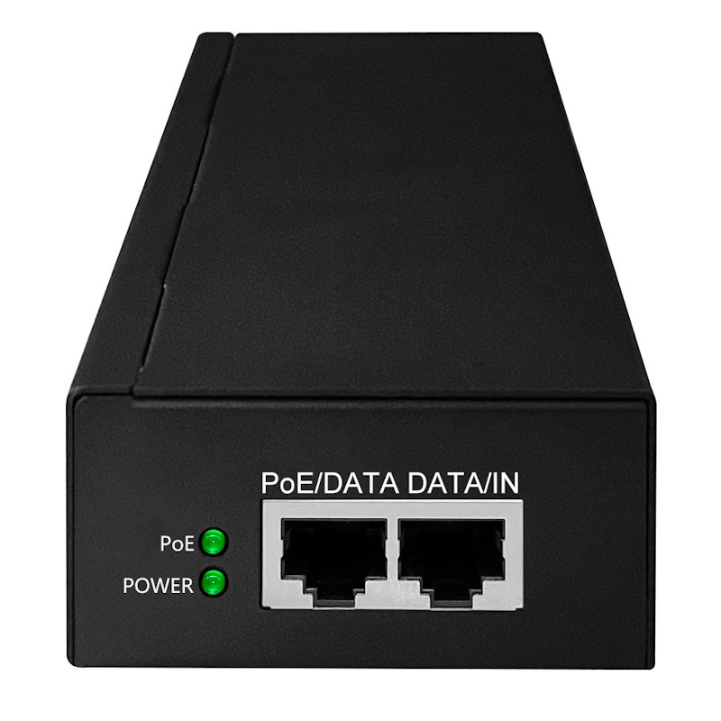 ROBOfiber INJ-10G-90R 10G/2.5G/Gigabit Ethernet High Power PoE Injector (90W)