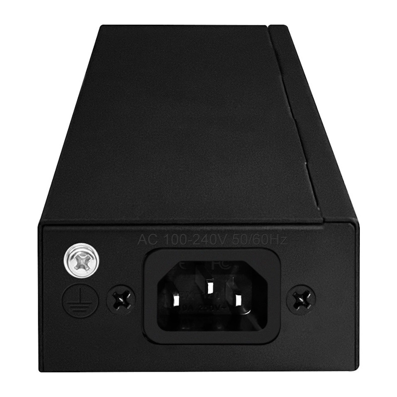 ROBOfiber INJ-10G-90R 10G/2.5G/Gigabit Ethernet High Power PoE Injector (90W) - Image 3