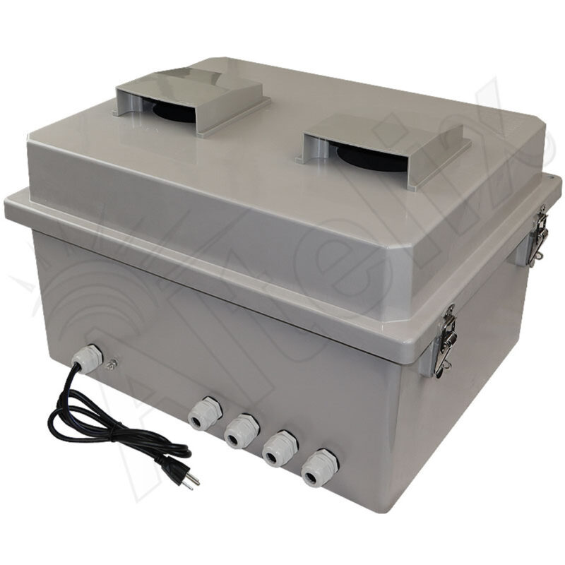 Altelix 16x20x12 Fiberglass Weatherproof NEMA Enclosure with Rack Mount Frame - Image 3