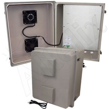 Altelix 24x20x12 Fiberglass NEMA 3X Weatherproof Enclosures