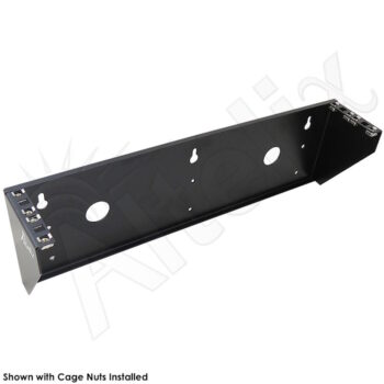 Altelix Heavy Duty 19" 2U Vertical Wall Mount Equipment Rack