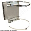 Altelix Pole Heavy Duty Stainless Steel Pole Mount Kit for Altelix NF14 & NF16 Series NEMA Enclosures