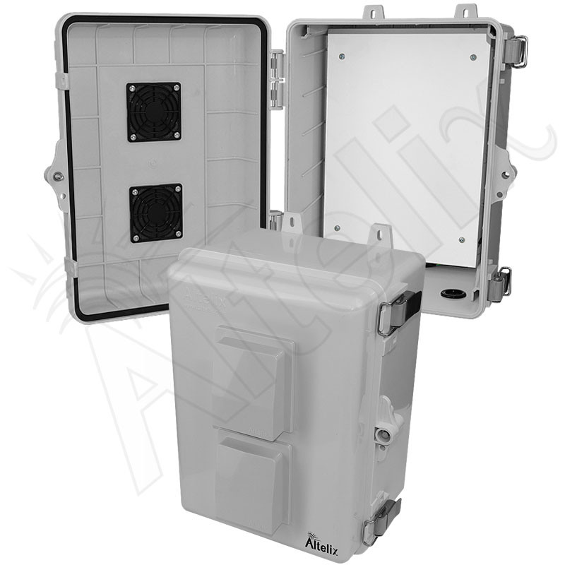Altelix 12x9x7 Polycarbonate + ABS NEMA 4X Enclosure Series - Image 2