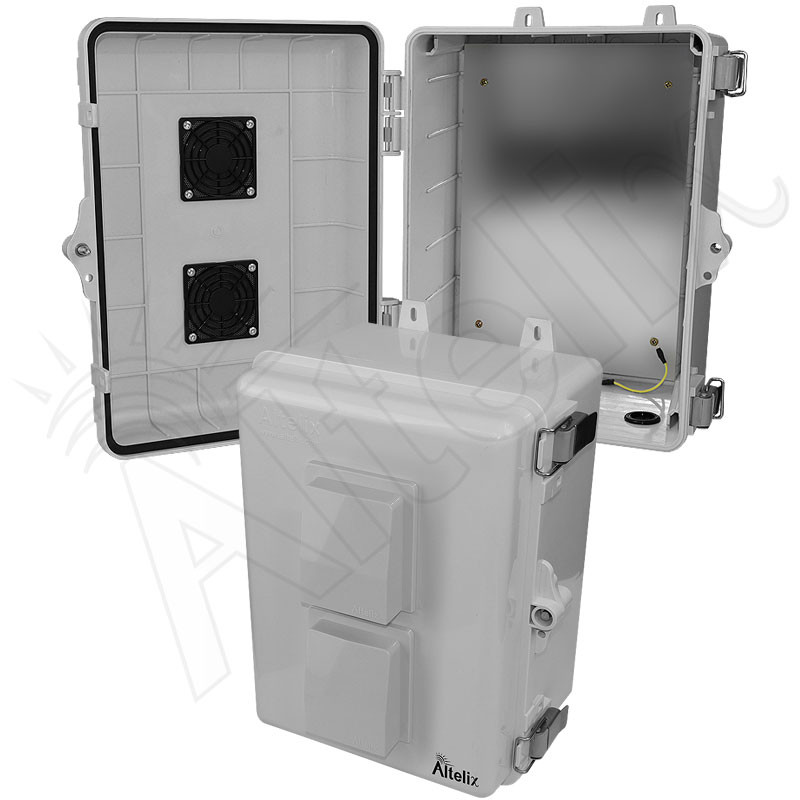 Altelix 12x9x7 Polycarbonate + ABS NEMA 4X Enclosure Series