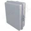 Altelix 14x11x5 PC + ABS Weatherproof NEMA Enclosure with Hinged Door & Aluminum Mounting Plate - Image 3