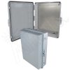 Altelix 17x14x6 PC + ABS Weatherproof NEMA Enclosure with Hinged Door & Aluminum Mounting Plate