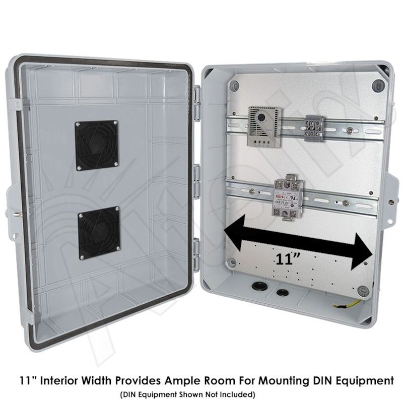 What Is a DIN Rail and How Can It Work on NEMA Enclosures?