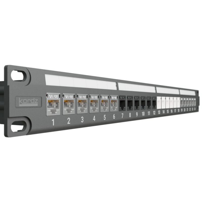 Kordz PRO Modular Keystone Patch Panel