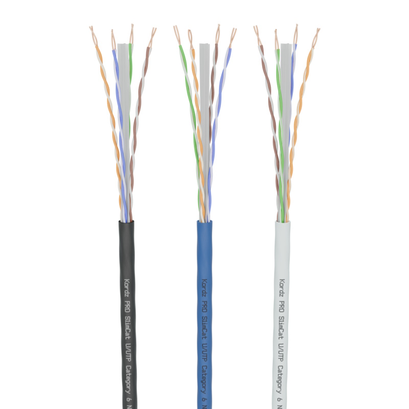 Kordz PRO SlimCat™ CAT6 Network Cable – 305m (1000ft) Pro Box
