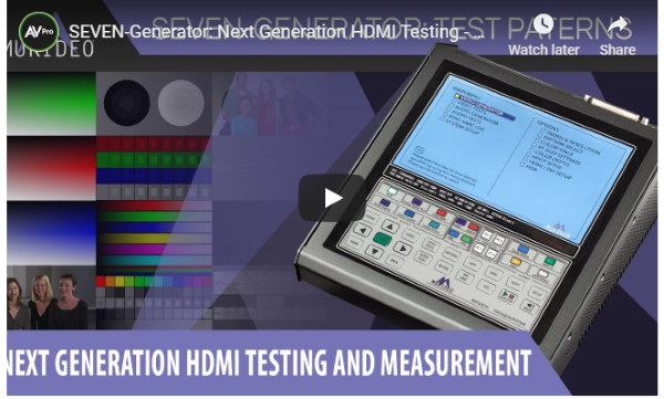 Murideo 4K SEVEN HDMI Signal Generator and Dolby Audio™ Test Device -  Future Ready Solutions