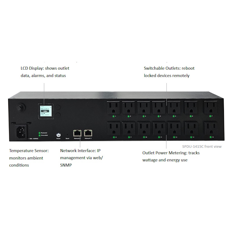 Xtreme Power SPDU Series IP-Enabled Switched & Metered-by-Outlet Power Distribution Unit - Image 5