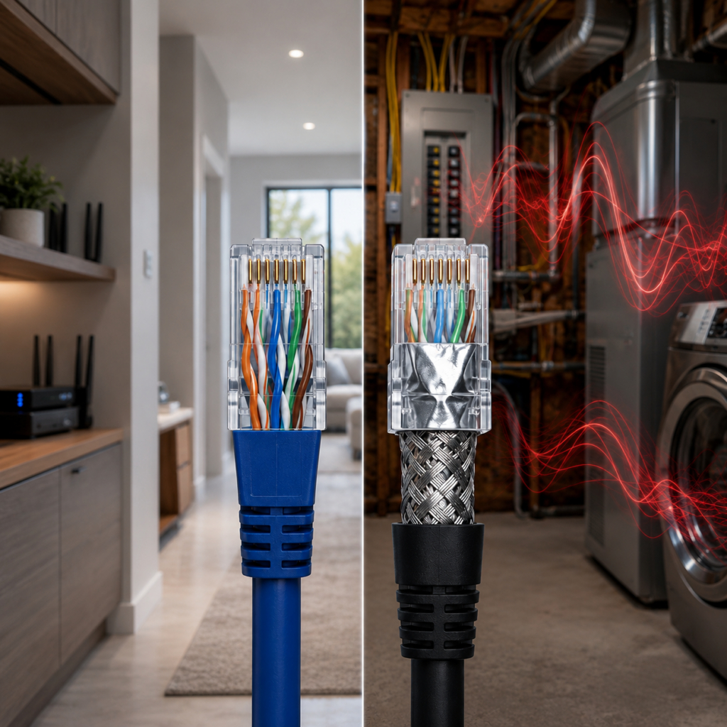Shielded vs. Unshielded Ethernet Cable: When Does It Matter?