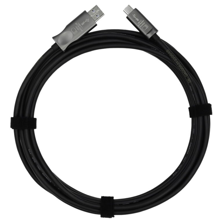 Bullet Train USB 3.1 Type A to Type C Fiber Optic Extension Cables
