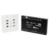 AVPro Edge AC-CXWP-KVM-KIT ConferX HDMI and Bi-Directional USB Wall Plate Transmitter and Receiver via HDBaseT Kit