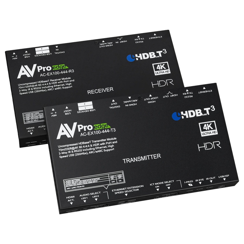 AVPro Edge AC-EX100-444-KIT - 4K60 (4:4:4) 100M HDMI Extender Set